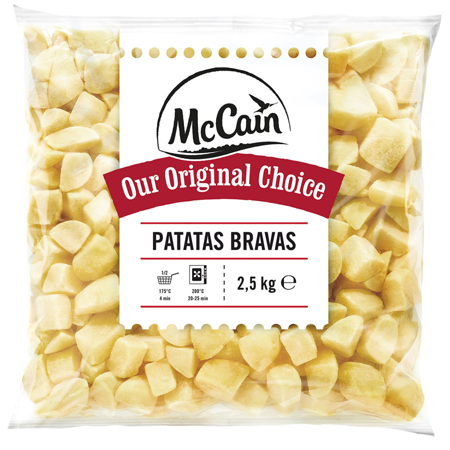 Patatas Bravas McCain 2.5 Kg.