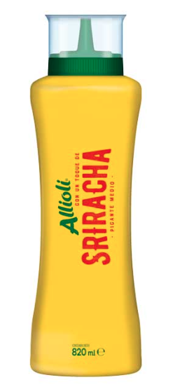Allioli Sriracha Choví 820 ml.