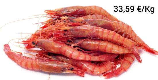 Gamba Roja 74 Piezas Apx 1 Kg Apx