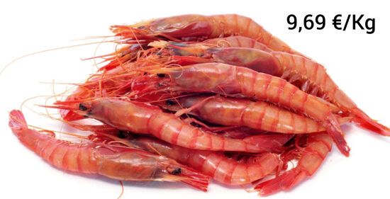 Gamba Roja 145 Piezas Apx (Arroceras) 2 Kg Apx 