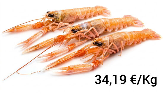 Cigalas Inglaterra 11/15P 1,5 Kg Aprox.