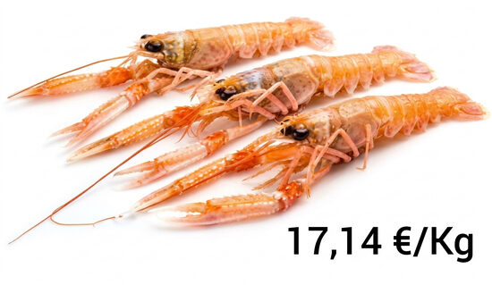 Cigalas Inglaterra 21/25P 1,5 Kg Aprox.