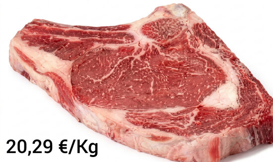 Chuletón Añojo 500 g Apx./Pieza, 3 Kg Apx.