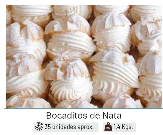 Bocaditos de nata 