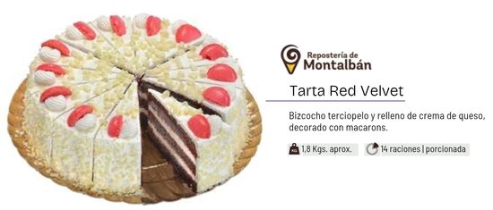 Tarta red velvet