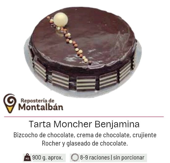 Tarta Moncher Benjamina 