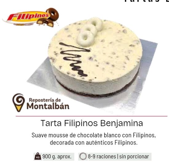 Tarta Filipinos Benjamina 