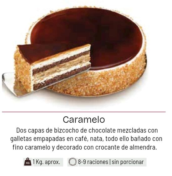 Tarta Caramelo Benjamina