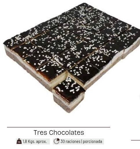 Tres Chocolates 