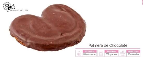 Palmeras de chocolate 