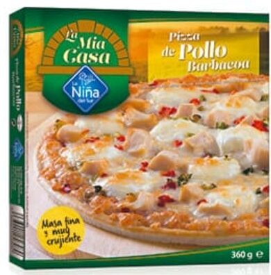 Pizza Pollo Barbacoa Mia Casa 6 Uds.