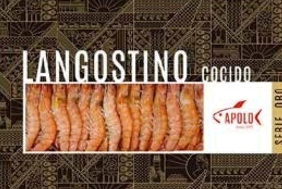 Langostino Cocido 20/30 S.Oro Apolo 1 Kg