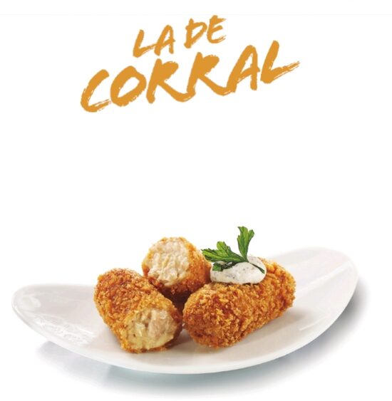 Croquetas Gastrobar de Corral 48 Uds. 1,92 Kg